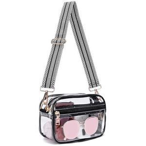 Clear Stadium-Approved Crossbody Bag with Strap